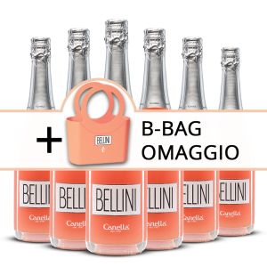 Confezione 6 bottiglie Bellini + B-Bag Omaggio – Canella