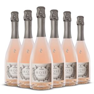 Confezione 6 bottiglie Spumante Rosè Pinot Nero Brut – Canella